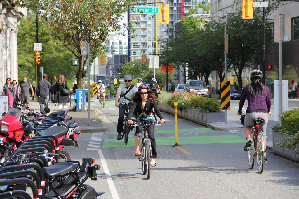 Dunsmuir Street, Vancouver, BC. Photo by Paul Krueger. 