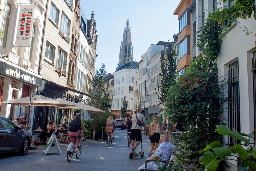 bicycle tourism, Antwerp