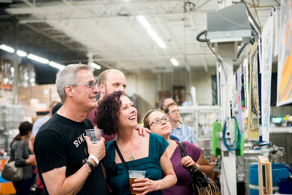 At the Minneapolis-Saint Paul ARTCRANK event. Photo by Rhea Pappas.