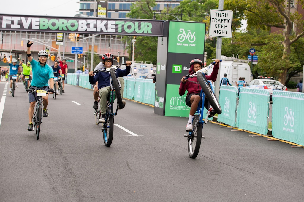 Five Boro Bike Tour in New York City