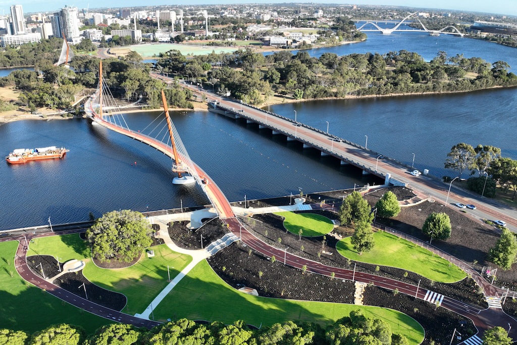 Boorloo Bridge, Perth, Australia