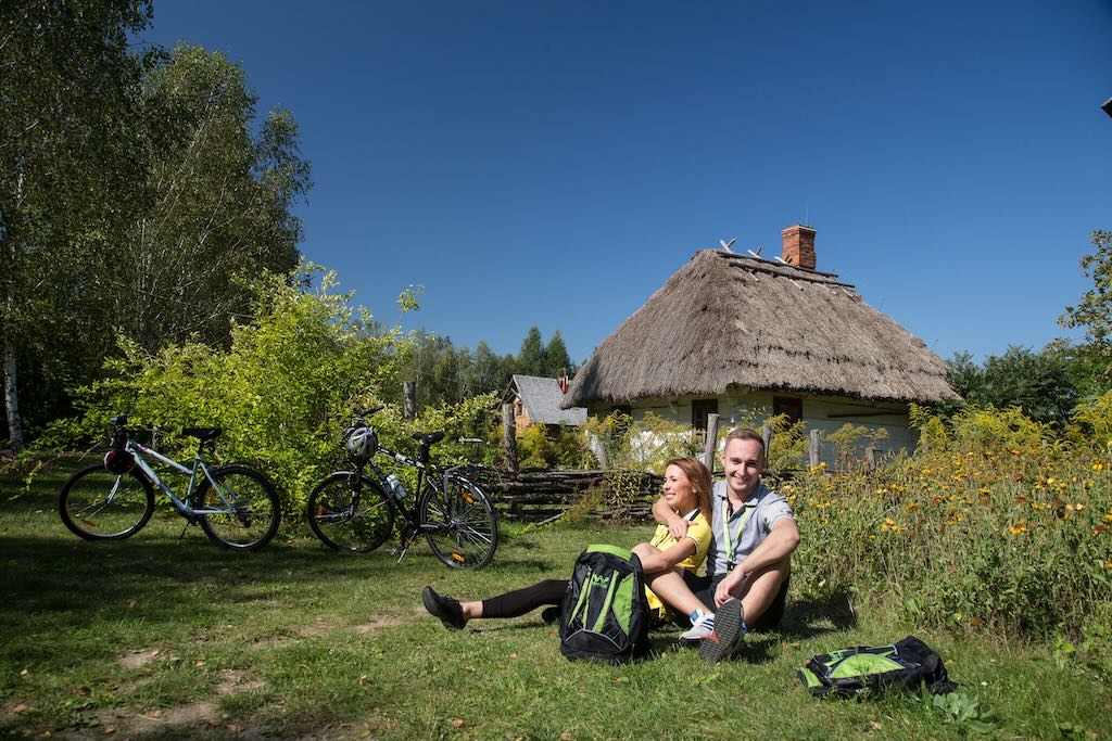 Bug River Valley on the Green velo trail in Poland