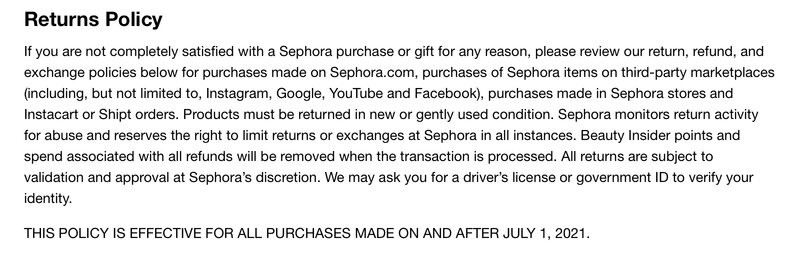 challenges of ecommerce sephora