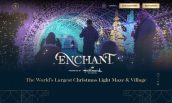 Enchant full web design image