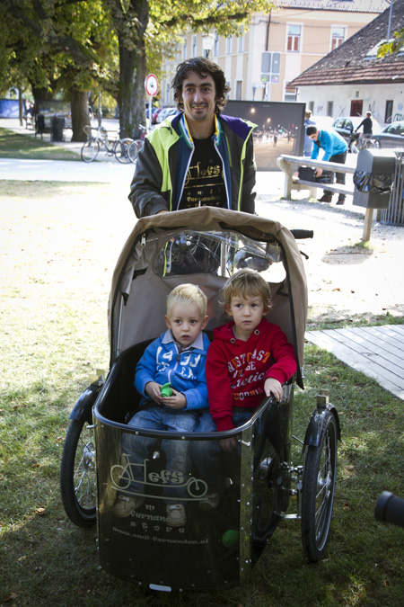 The cargo bike boom is well underway in Ljubljana.