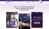 Northwestern University full web design image