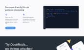 OpenNode portfolio screenshot