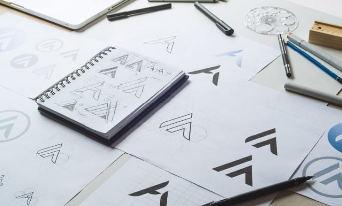 Real estate brand book logo designs