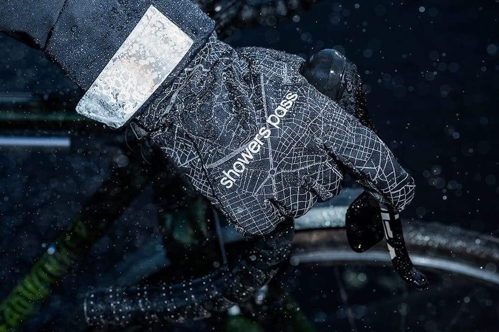 Showers Pass waterproof cycling gloves for fall