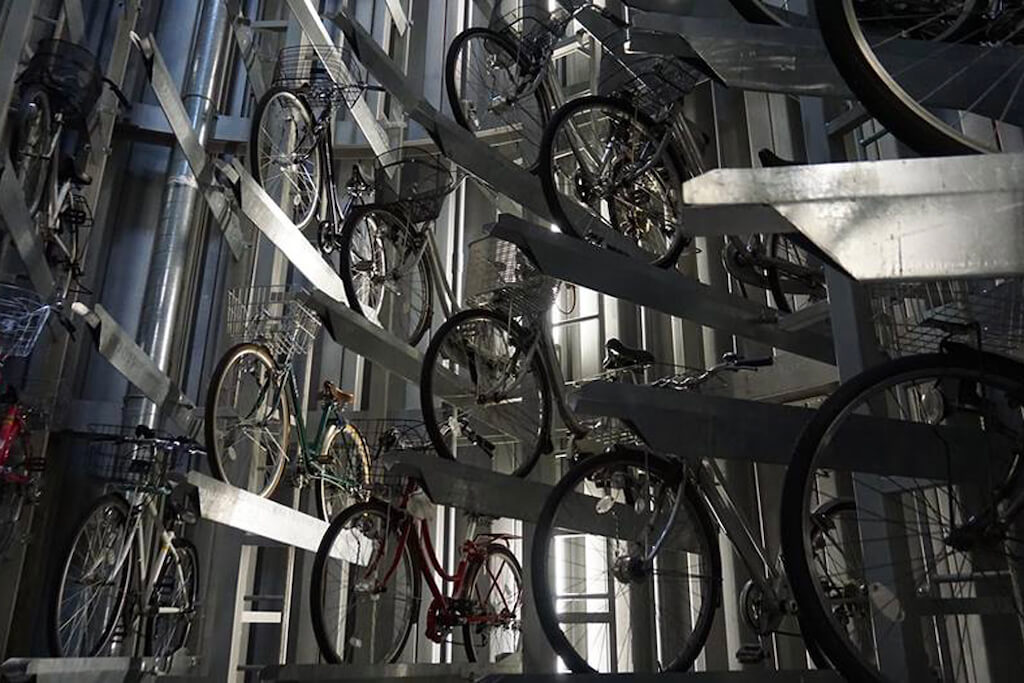 Tokyo bike parking