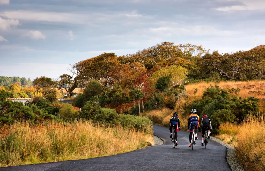 cycling on the Wild Atlantic Way in Ireland