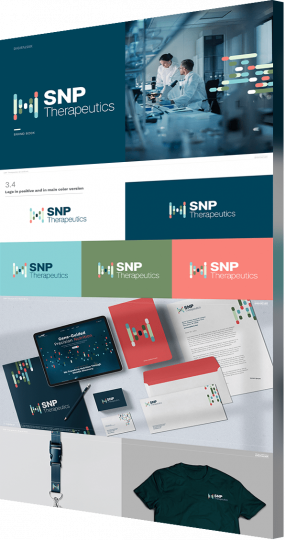 SNP Therapeutics brand book guidelines